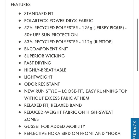 18. Hoka One One performance utility shirt - Picture 13 of 13